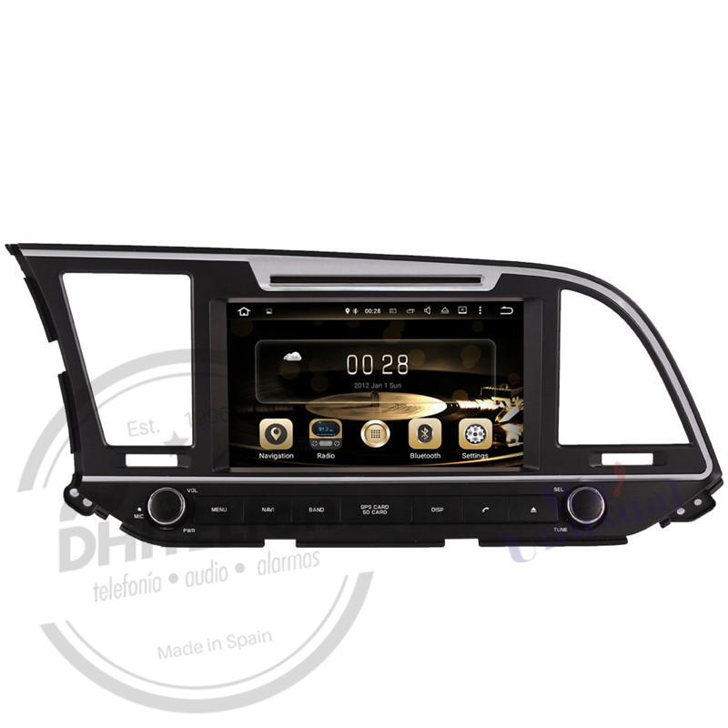 En DHITELfon, Sistema de Navegación / Radio Gps para Hyundai Elantra 2016