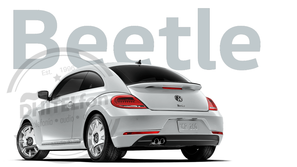 En DHITELfon, Sistema de Navegación /Radio Gps para Volkswagen New Beetle