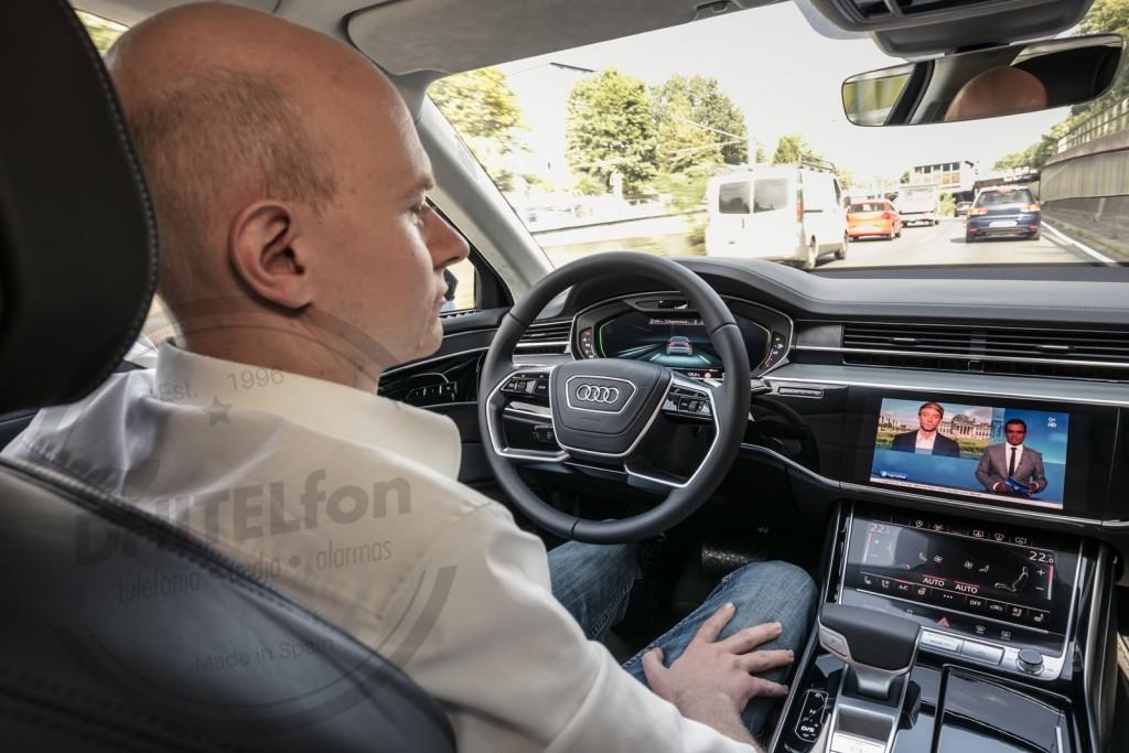 Así funciona el AI traffic jam pilot del Audi A8: conducción autónoma nivel 3 contra los atascos