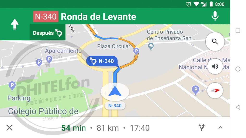 Cómo cambiar la voz de Google Maps para escuchar las indicaciones sin los nombres de calles y carreteras