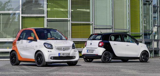 En DHITELfon, Sistema de Navegación / Radio Gps Smart Fortwo / Forfour 453.