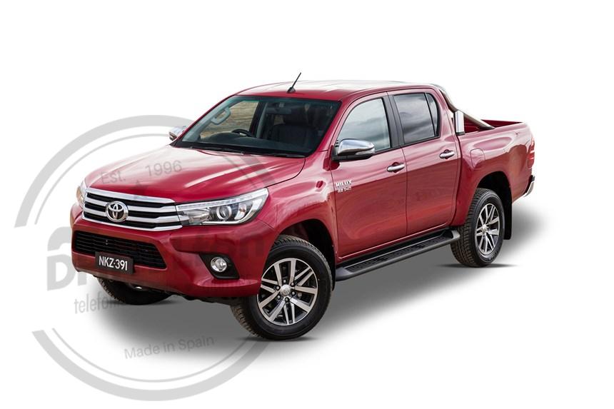 En DHITELfon, Sistema de Navegación / Radio Gps para Toyota Hilux 2016