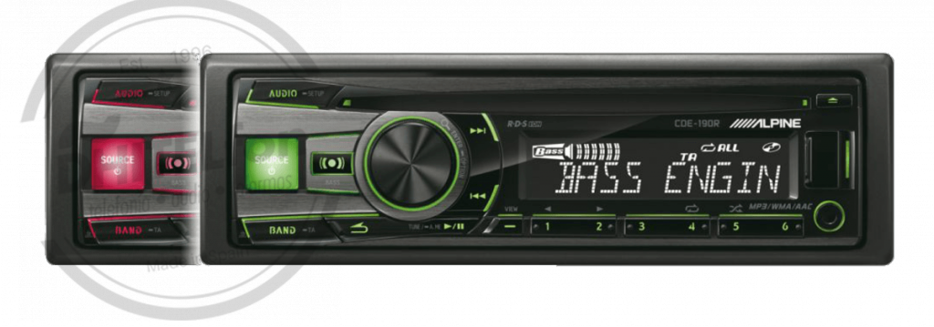 En DHITELfon, Radio CD / Reproductor de USB - CDE-190R