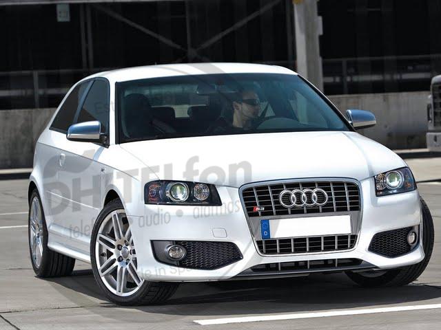 En DHITELfon, Sistema de Navegación / Radio Gps para Audi A3 8P.