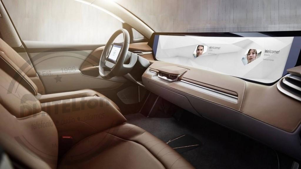 Byton Crossover Concept: este SUV chino y eléctrico promete una pantalla de... ¡49 pulgadas!