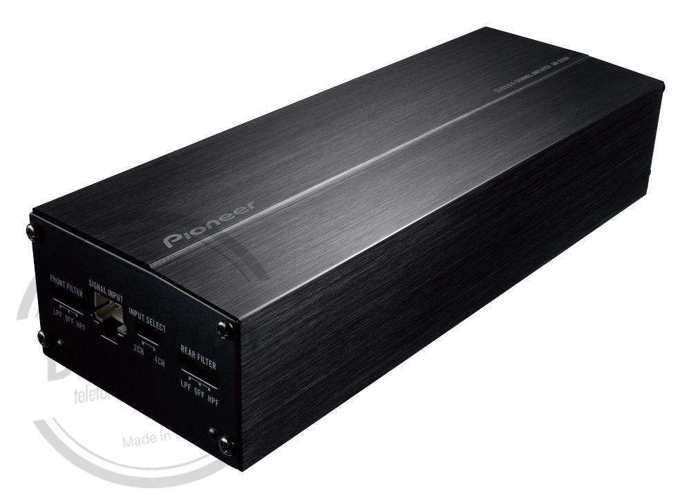 PIONEER GM-D1004 Amplificador de 4 canales con Instalación fácil (400W)
