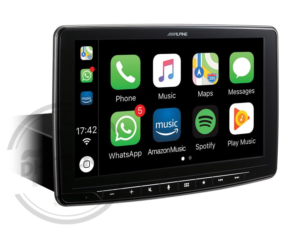 Sistema Multimedia Chasis 1DIN, pantalla de 9” compatible con Apple CarPlay y Android Auto - iLX-F903D