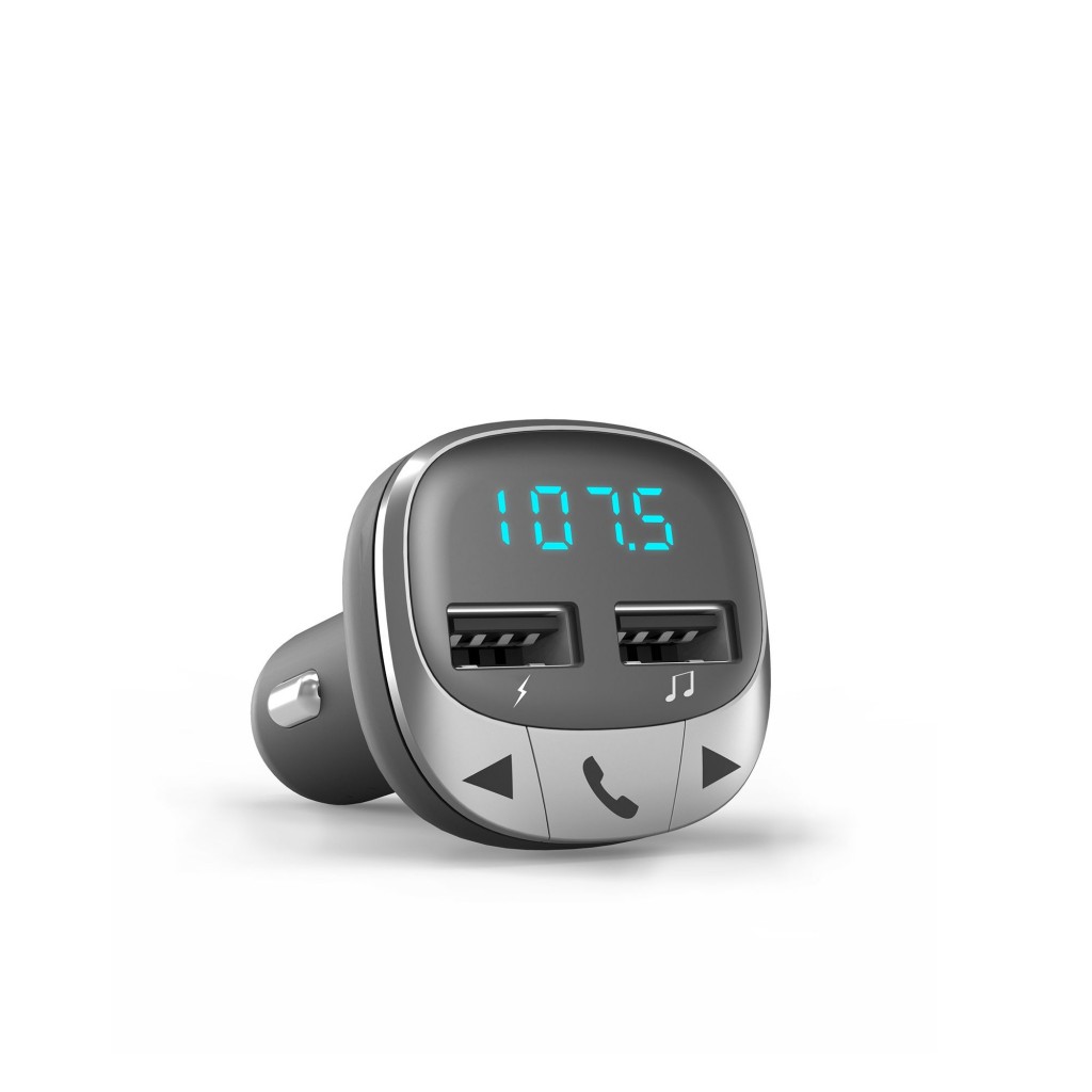 Car Transmitter FM Bluetooth Reproduce tu música por Bluetooth y escúchala a través de la radio FM